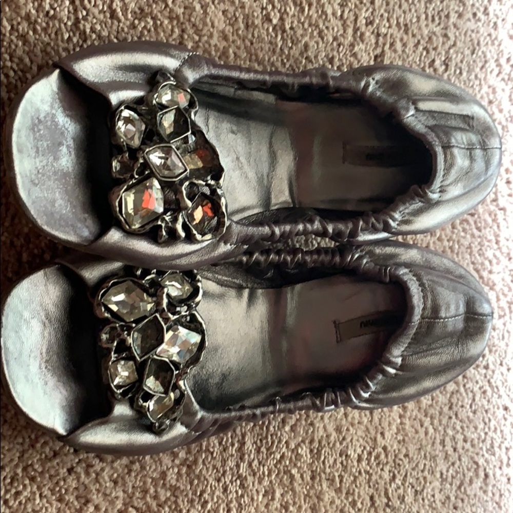 Miu miu ballerina flats 37.5